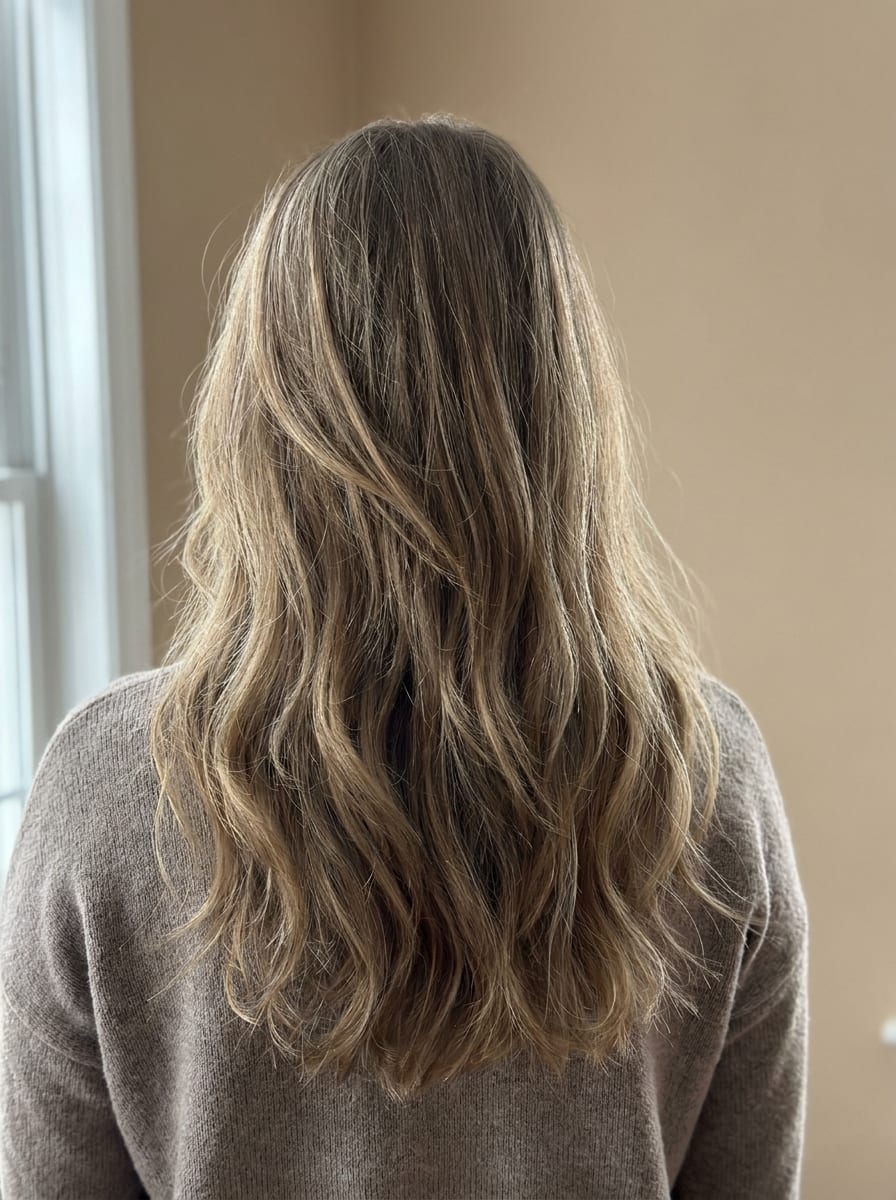 Long Layers für mehr Bewegung - Stufenschnitt lange Haare
